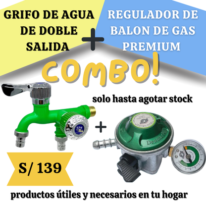 REGULADOR DE BALON DE GAS PREMIUM